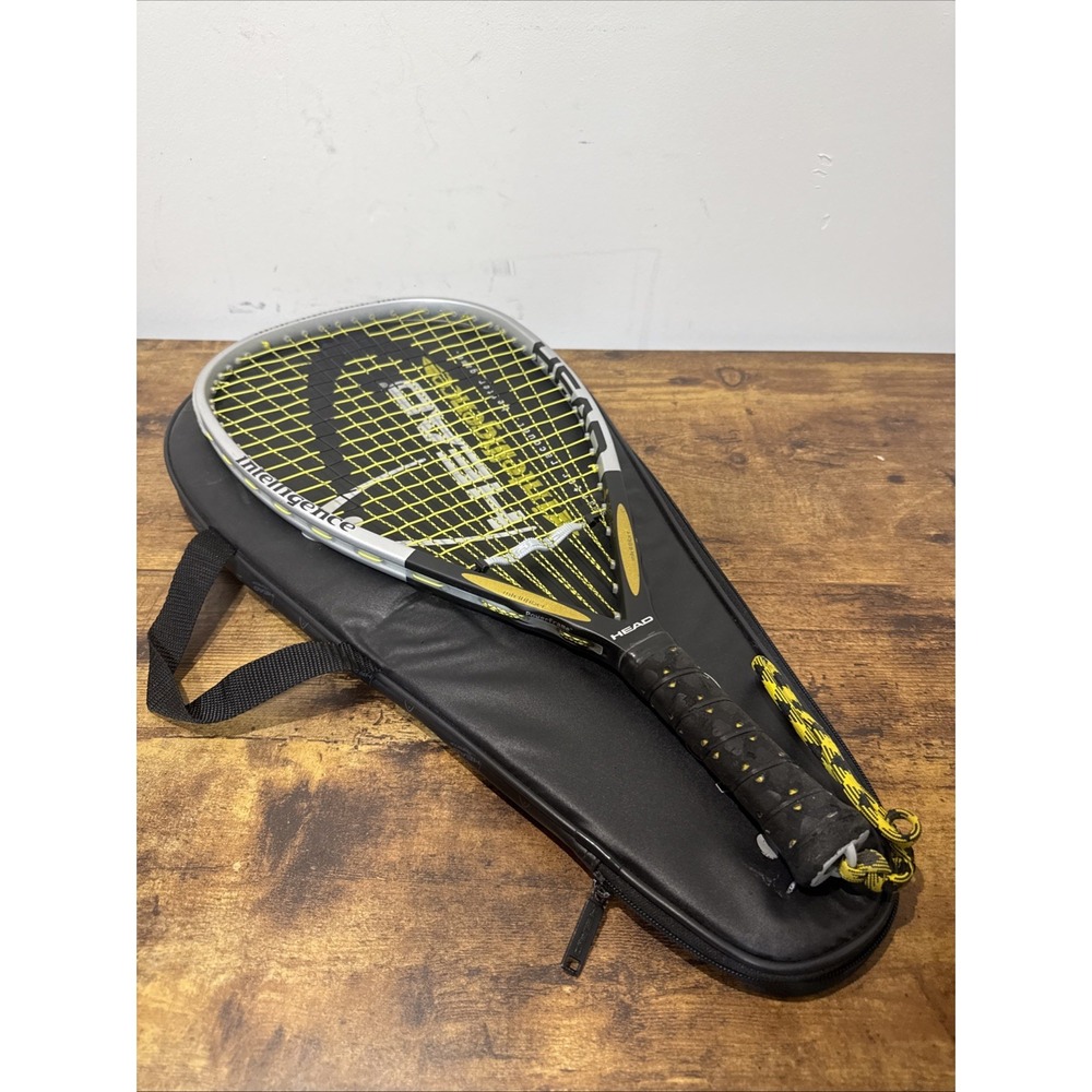 HEAD Intelligence i.185 Racket Ball Racket - 3-5/8 Grip With Case - Picture 7 of 7